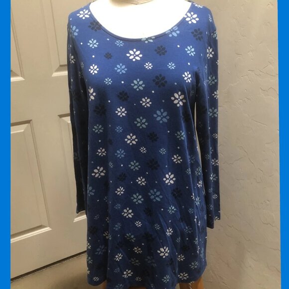 Gudrun Sjoden Dress/Tunic is Comfy and Pretty! - Picture 1 of 6